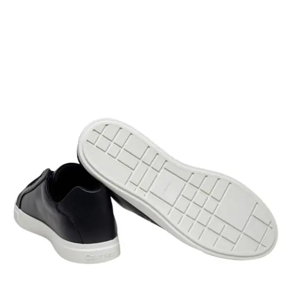 Calvin Klein - Ανδρικά Sneakers Low Prof Cupsole Lth HM0HM02123-BEH Μαύρο HM0HM02123-BEH