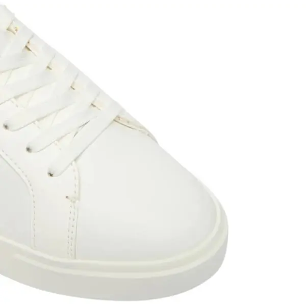 Calvin Klein - Γυναικεία Sneakers Low Pro Cups Laceup Lth Met HW0HW02846-0K8 Λευκό HW0HW02846-0K8