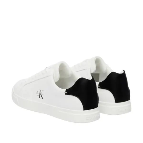 Calvin Klein - Γυναικεία Sneakers Low Pro Cups Lth Ml HW0HW03146-01W Λευκό HW0HW03146-01W
