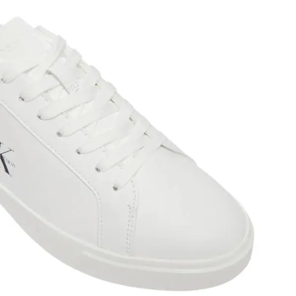 Calvin Klein - Γυναικεία Sneakers Low Pro Cups Lth Ml HW0HW03146-01W Λευκό HW0HW03146-01W