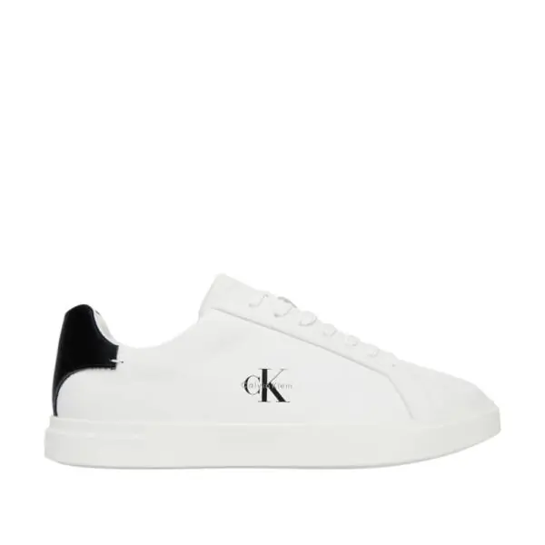 Calvin Klein - Γυναικεία Sneakers Low Pro Cups Lth Ml HW0HW03146-01W Λευκό