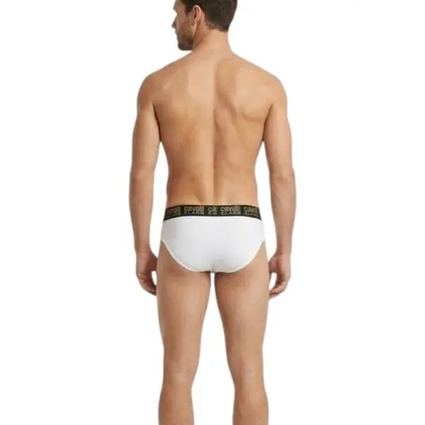 Cavalli Class - Ανδρικά Εσώρουχα Σλιπ 2Pack QXO01DJD003-00053 Λευκό QXO01DJD003-00053