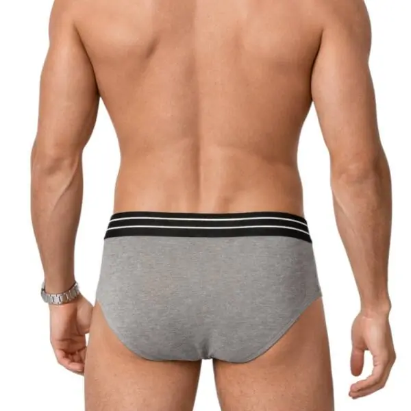 Cavalli Class - Ανδρικά Εσώρουχα Σλιπ 2Pack QXO01IJD003-05014 Γκρι QXO01IJD003-05014