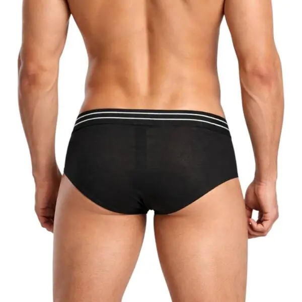 Cavalli Class - Ανδρικά Εσώρουχα Σλιπ 2Pack QXO01IJD003-05051 Μαύρο QXO01IJD003-05051