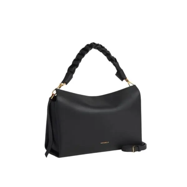 Coccinelle - Γυναικεία τσάντα Ώμου Boheme E1M50190201-613 Μαύρο E1M50190201-613