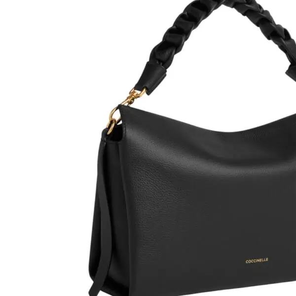 Coccinelle - Γυναικεία τσάντα Ώμου Boheme E1M50190201-613 Μαύρο E1M50190201-613