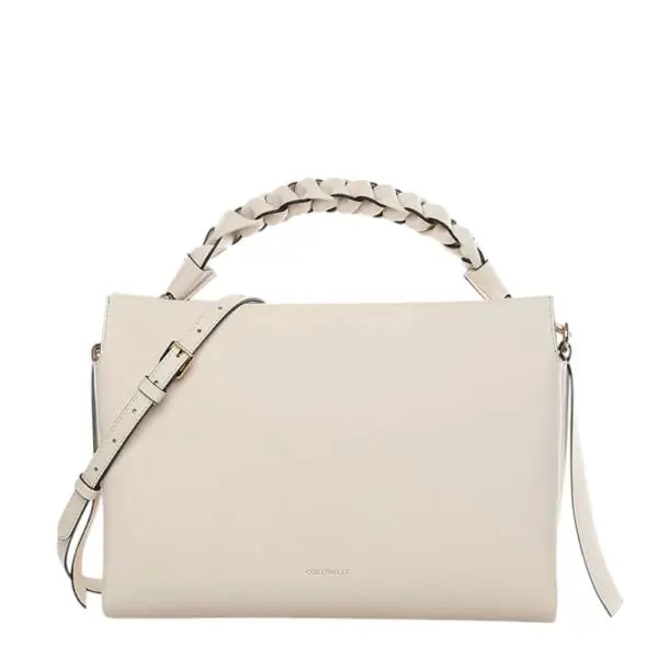 Coccinelle - Γυναικεία τσάντα Ώμου Boheme E1M50190201-685 Λευκό