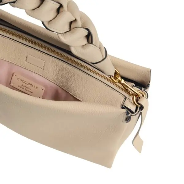 Coccinelle - Γυναικεία τσάντα Ώμου Boheme E1M50190201-700 Μπεζ E1M50190201-700