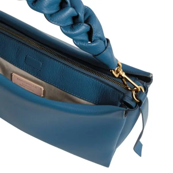 Coccinelle - Γυναικεία τσάντα Ώμου Boheme E1M50190201-719 Μπλε E1M50190201-719