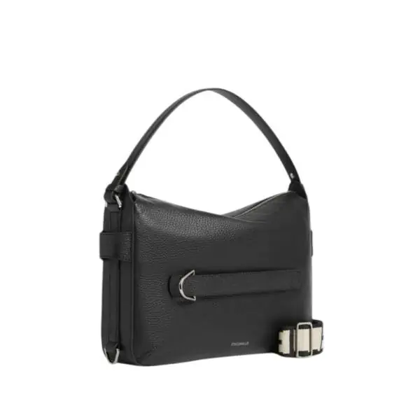 Coccinelle - Γυναικεία τσάντα Ώμου Gretel Ribbon E1U6C130501-001 Μαύρο E1U6C130501-001