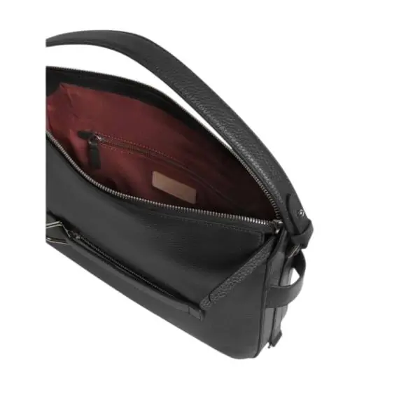 Coccinelle - Γυναικεία τσάντα Ώμου Gretel Ribbon E1U6C130501-001 Μαύρο E1U6C130501-001