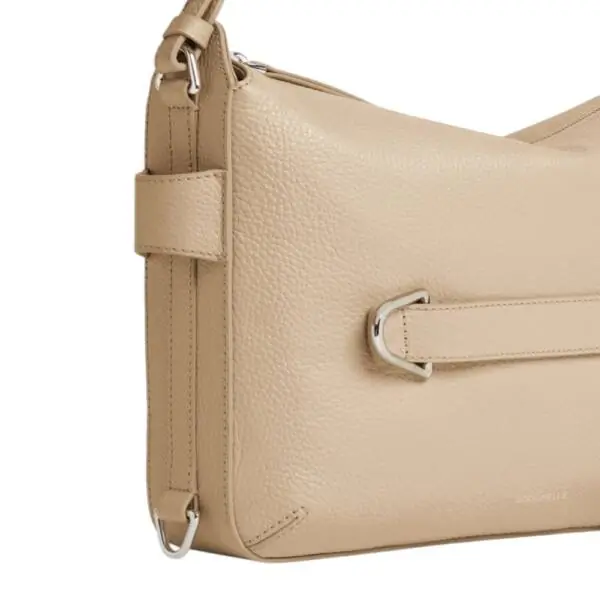 Coccinelle - Γυναικεία τσάντα Ώμου Gretel Ribbon E1U6C130501-N64 Μπεζ E1U6C130501-N64