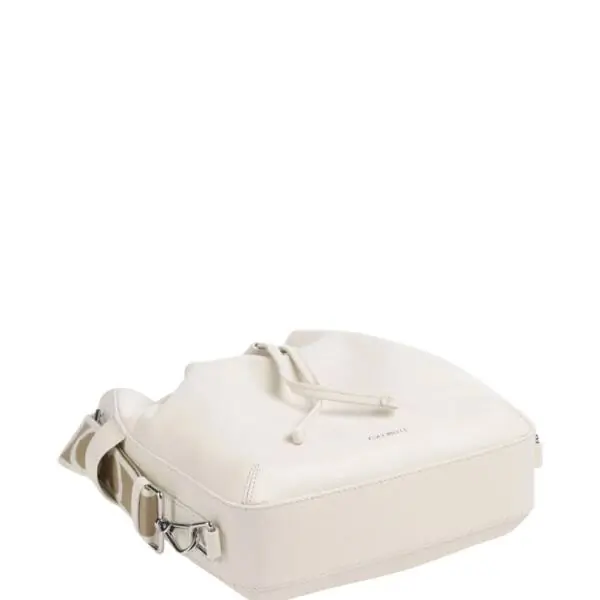 Coccinelle - Γυναικεία τσάντα Ώμου Gretel Ribbon E1U6C230101-N17 Εκρού E1U6C230101-N17