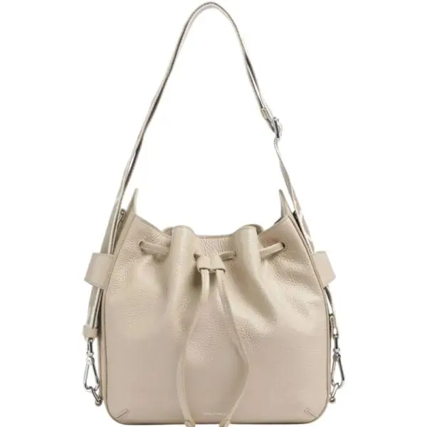 Coccinelle - Γυναικεία τσάντα Ώμου Gretel Ribbon E1U6C230101-N64 Μπεζ