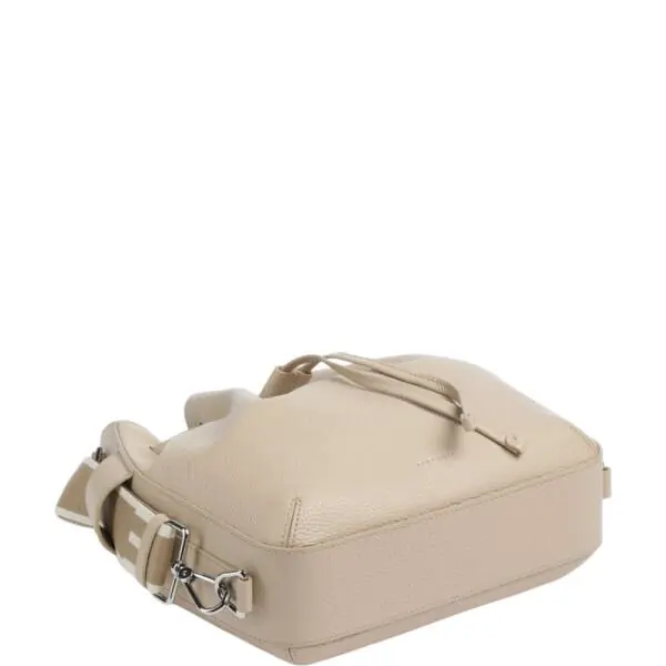 Coccinelle - Γυναικεία τσάντα Ώμου Gretel Ribbon E1U6C230101-N64 Μπεζ E1U6C230101-N64