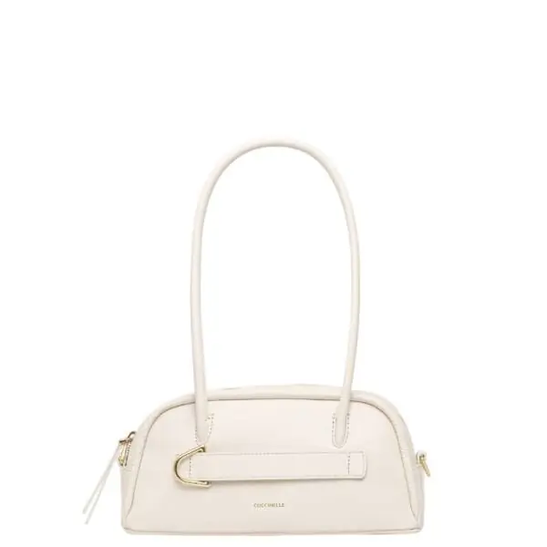 Coccinelle - Γυναικεία τσάντα Ώμου Lepaki E1U4A120201-N17 Εκρού