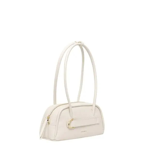 Coccinelle - Γυναικεία τσάντα Ώμου Lepaki E1U4A120201-N17 Εκρού E1U4A120201-N17
