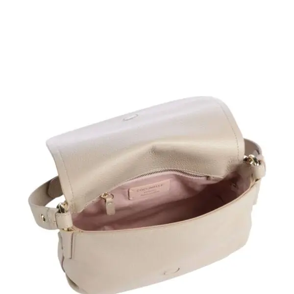 Coccinelle - Γυναικεία τσάντα Ώμου Rebekka E1T95150201-N64 Μπεζ E1T95150201-N64