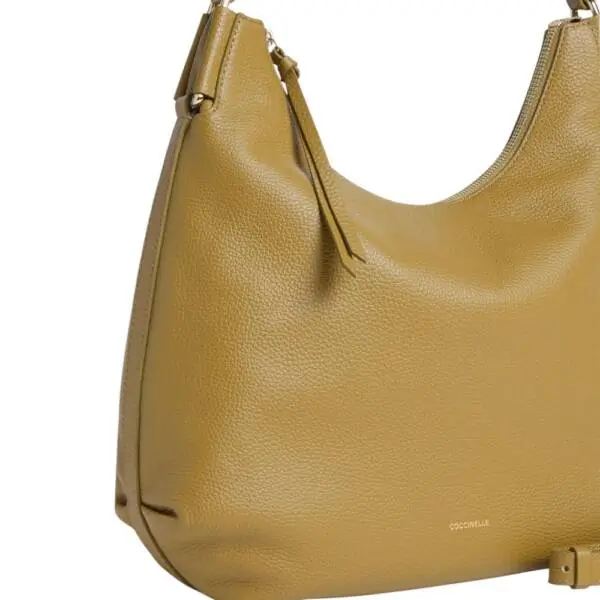 Coccinelle - Γυναικεία τσάντα Ώμου Rebekka Medium E1T95130101-G43 Πράσινο E1T95130101-G43