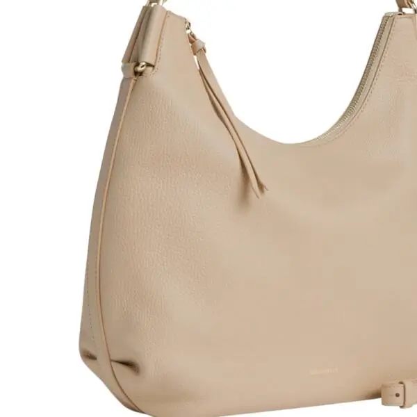 Coccinelle - Γυναικεία τσάντα Ώμου Rebekka Medium E1T95130101-N64 Μπεζ E1T95130101-N64