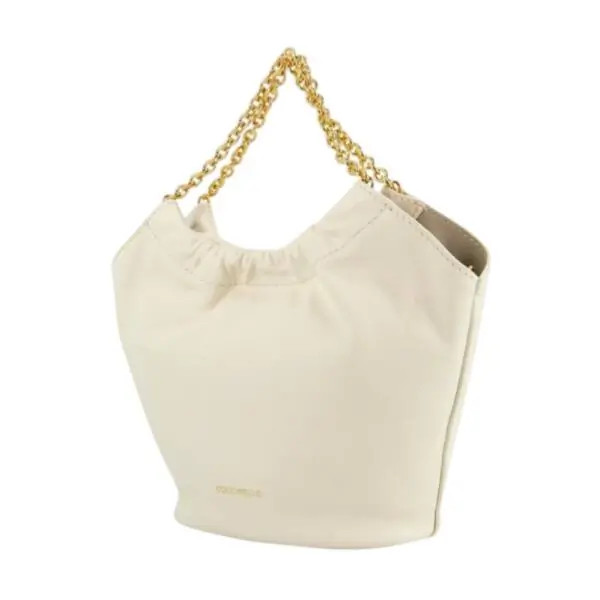 Coccinelle - Γυναικεία τσάντα Ώμου Smash E5U5F580101-N17 Εκρού E5U5F580101-N17