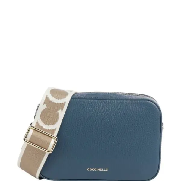 Coccinelle - Γυναικεία τσάντα Ώμου Tebe E5MN555I101-B27 Μπλε