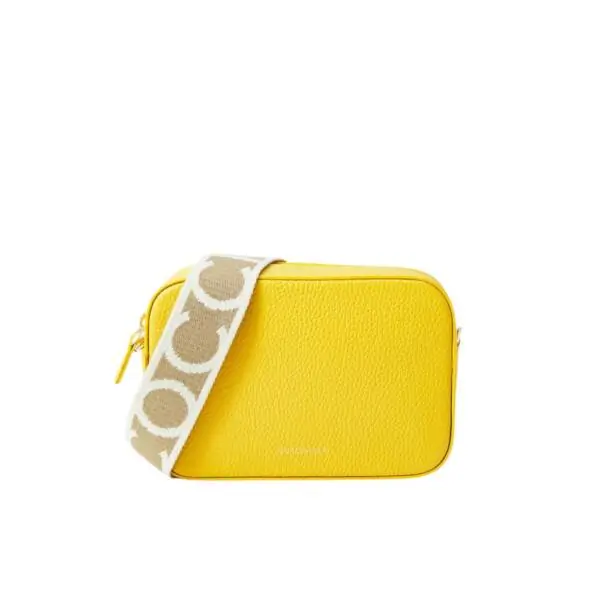 Coccinelle - Γυναικεία τσάντα Ώμου Tebe E5MN555I101-J19 Κίτρινο E5MN555I101-J19
