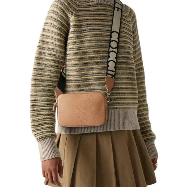 Coccinelle - Γυναικεία τσάντα Ώμου Tebe E5MN555I101-N71 Ταμπά E5MN555I101-N71