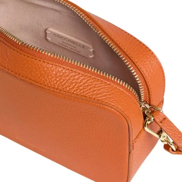 Coccinelle - Γυναικεία τσάντα Ώμου Tebe E5MN555I101-R41 Πορτοκαλί E5MN555I101-R41