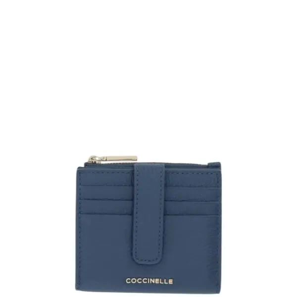 Coccinelle - Γυναικείο Πορτοφόλι Metallic Soft E2MW511F701-B27 Μπλε