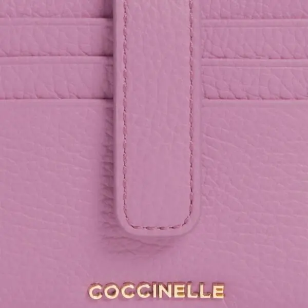 Coccinelle - Γυναικείο Πορτοφόλι Metallic Soft E2MW511F701-P19 Μωβ E2MW511F701-P19