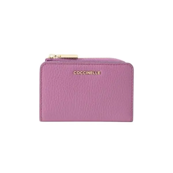 Coccinelle - Γυναικείο Πορτοφόλι Metallic Soft Small E2MW511D101-P19 Μωβ