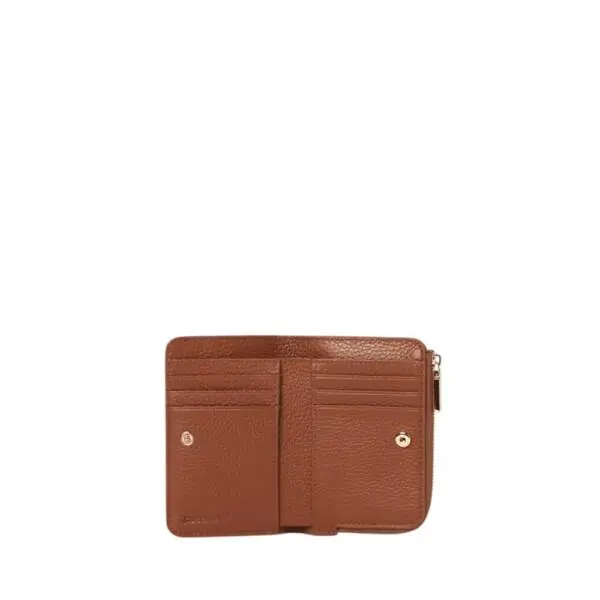 Coccinelle - Γυναικείο Πορτοφόλι Metallic Soft Small E2MW511D101-W11 Καφέ E2MW511D101-W11