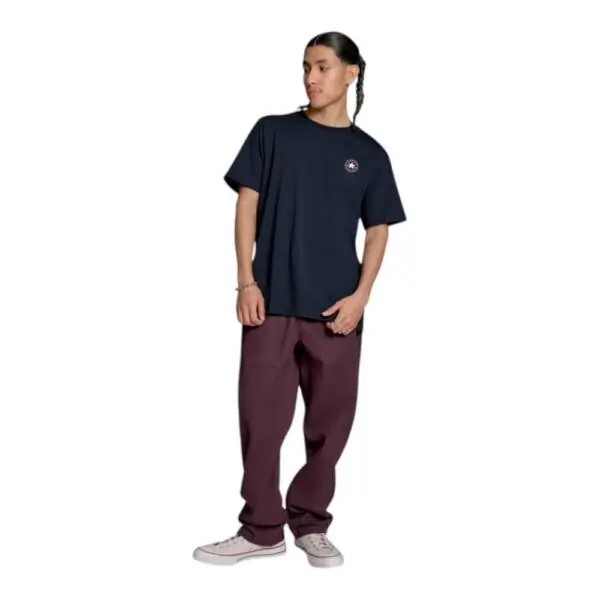 Converse - Ανδρικό T‑shirt Chuck Print Tee Standar Fit CVM5T565-001 Μαύρο CVM5T565-001