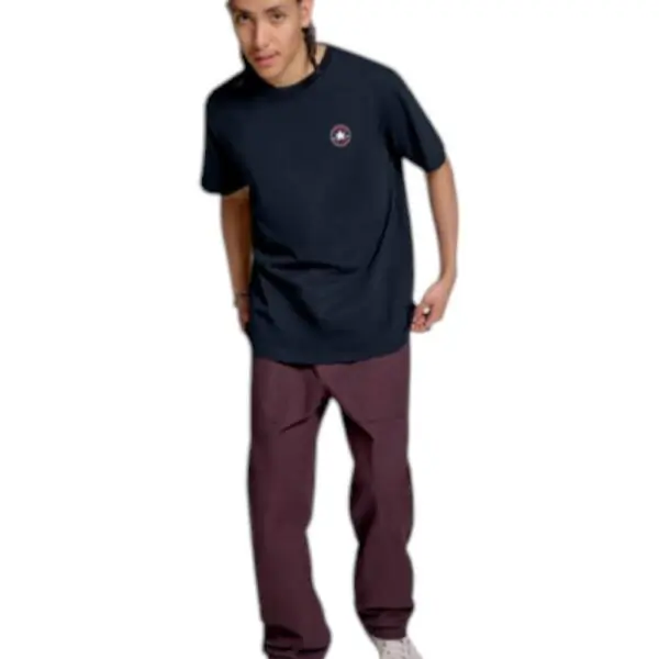 Converse - Ανδρικό T‑shirt Chuck Print Tee Standar Fit CVM5T565-001 Μαύρο CVM5T565-001