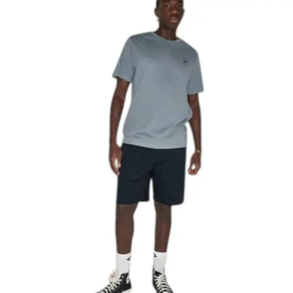 Converse - Ανδρικό T‑shirt Chuck Print Tee Standar Fit CVM5T565-033 Γκρι CVM5T565-033