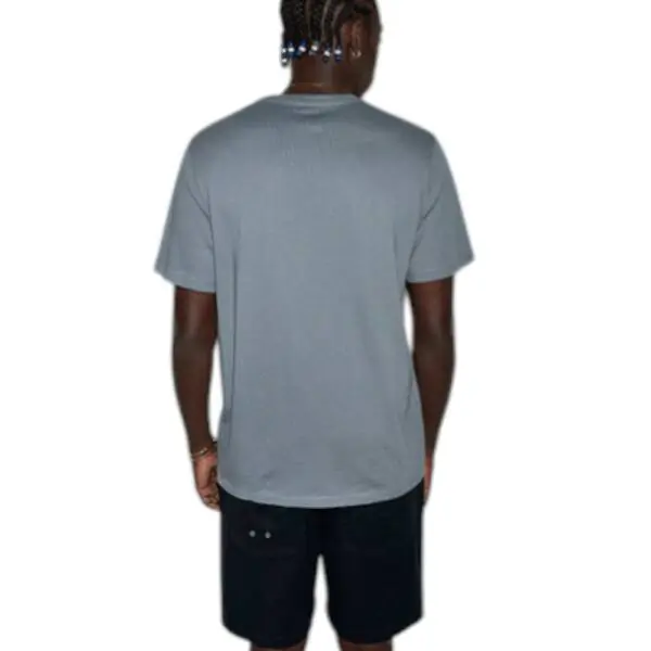 Converse - Ανδρικό T‑shirt Chuck Print Tee Standar Fit CVM5T565-033 Γκρι CVM5T565-033