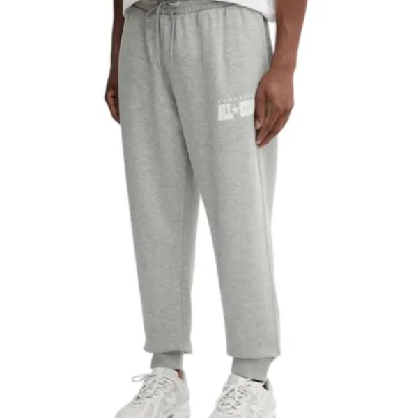 Converse - Ανδρικό Παντελόνι Φόρμας All Star Joggers Cut Through CVM5B161-027 Γκρι