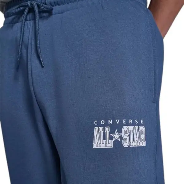 Converse - Ανδρικό Παντελόνι Φόρμας All Star Joggers Cut Through CVM5B161-410 Μπλε CVM5B161-410