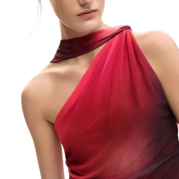 Desigual - Γυναικεία Αμάνικη Μπλούζα Bratislava 26SWTK31-3098 Ροζ 26SWTK31-3098