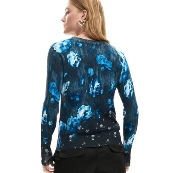 Desigual - Γυναικεία Μπλούζα Fargo 26SWJF11-2000 Μπλε 26SWJF11-2000