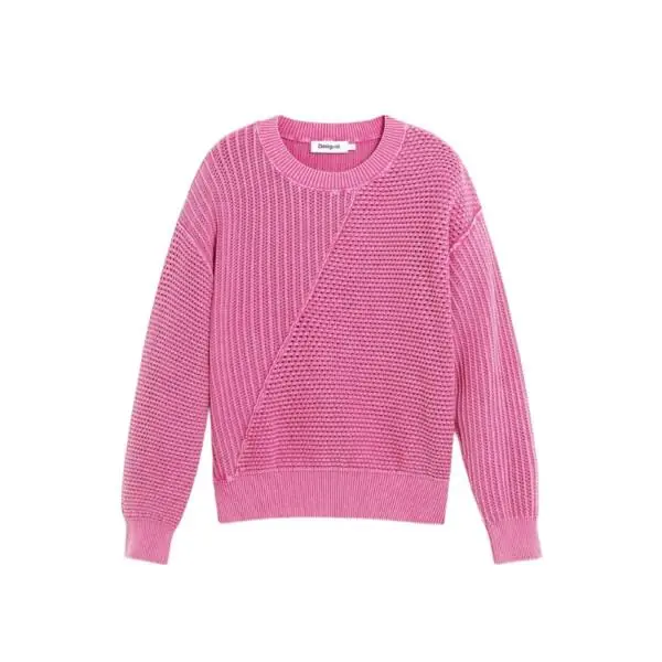 Desigual - Γυναικεία Μπλούζα Finlandia 26SWJF41-3175 Ροζ