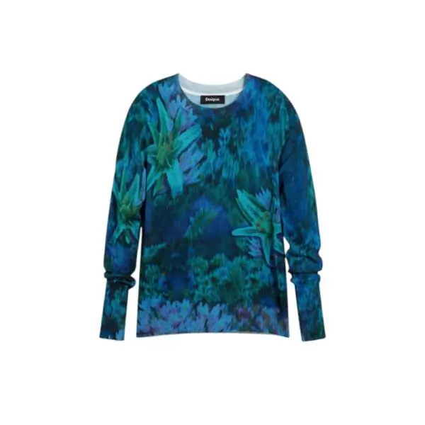 Desigual - Γυναικεία Μπλούζα Suecia 26SWJF36-4031 Μπλε