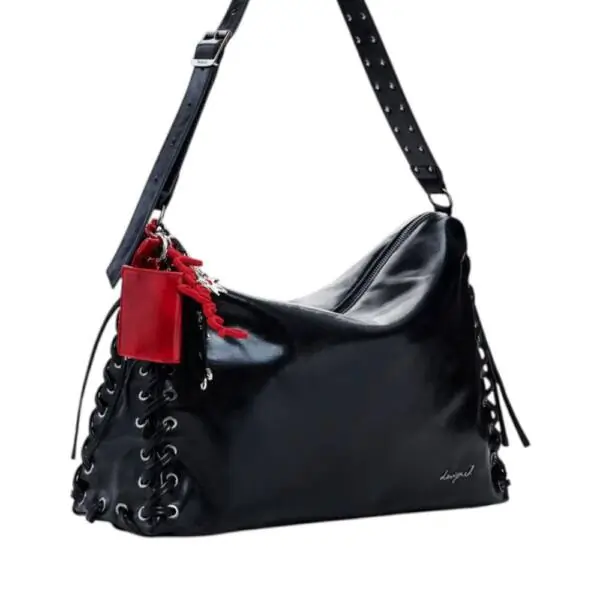 Desigual - Γυναικεία Τσάντα Ώμου Galaxy Leiria 26SAXP86-2000 Μαύρο 26SAXP86-2000