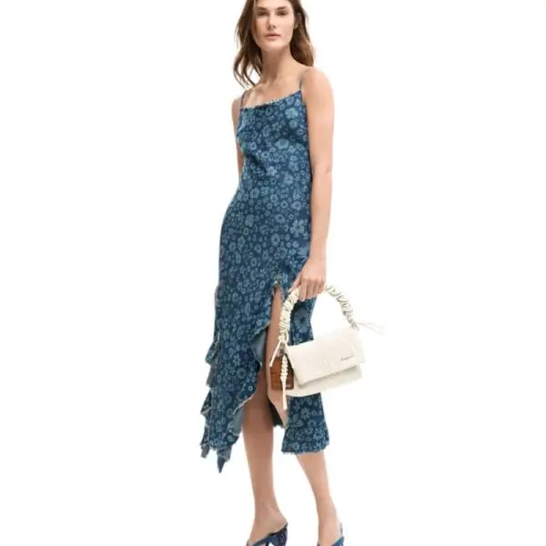 Desigual - Γυναικεία Τσάντα Ώμου Helium Trokel 26SAXPBB-1008 Εκρού 26SAXPBB-1008