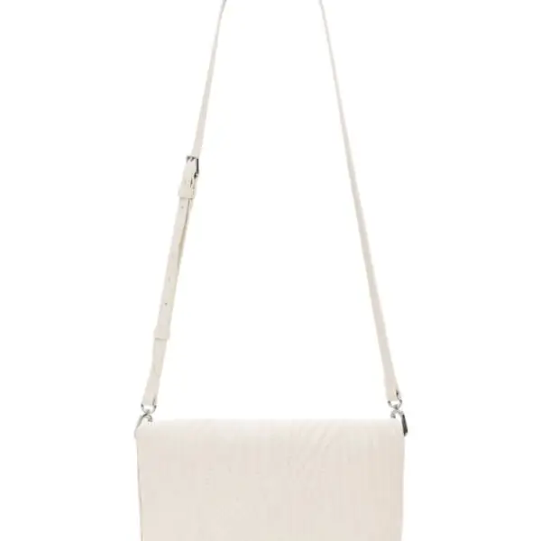 Desigual - Γυναικεία Τσάντα Ώμου Helium Trokel 26SAXPBB-1008 Εκρού 26SAXPBB-1008