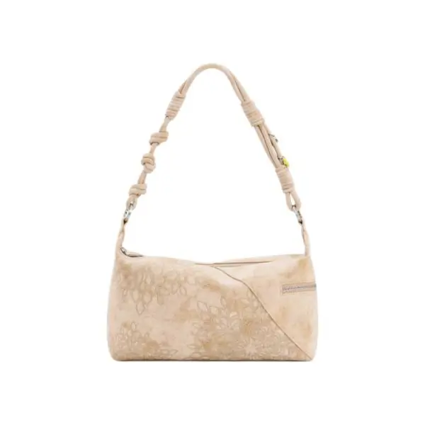 Desigual - Γυναικεία Τσάντα Ώμου Sierra Sand Huntington 26SAXPB7-1018 Μπεζ