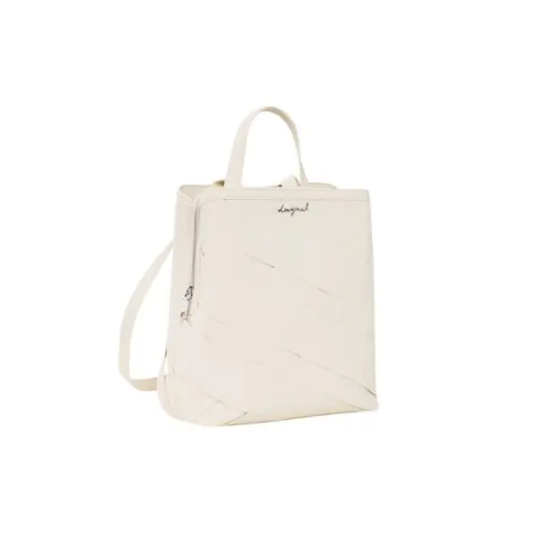 Desigual - Γυναικεία Τσάντα Πλάτης Cromo Sumy Mini 26SAKP29-6006 Μπεζ 26SAKP29-6006