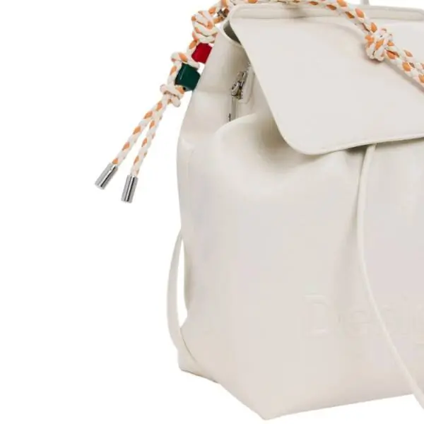 Desigual - Γυναικεία Τσάντα Πλάτης Luena Mini 26SAKP18-1008 Λευκό 26SAKP18-1008