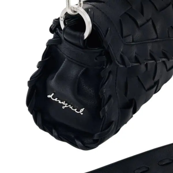 Desigual - Γυναικεία Τσάντα 'Ωμου Argon Black Zarauz 26SAXPA1-2000 Μαύρο 26SAXPA1-2000